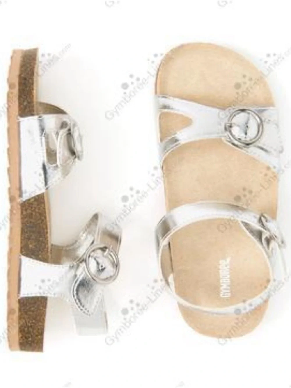Gymboree Girl’s Metallic Buckle Sandals - Kids Shoes